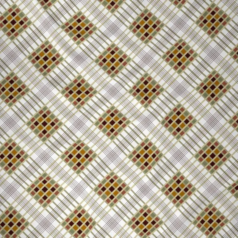 Andil Printed Bedsheet - Green