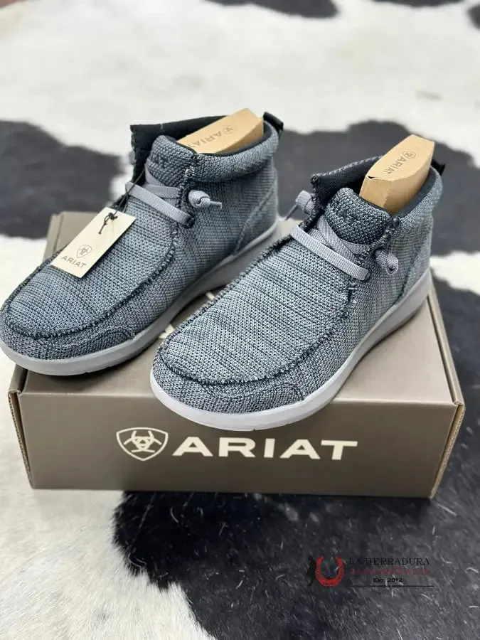 ARIAT MENS HILO RODEO HEATHERED SMOKE- 4553
