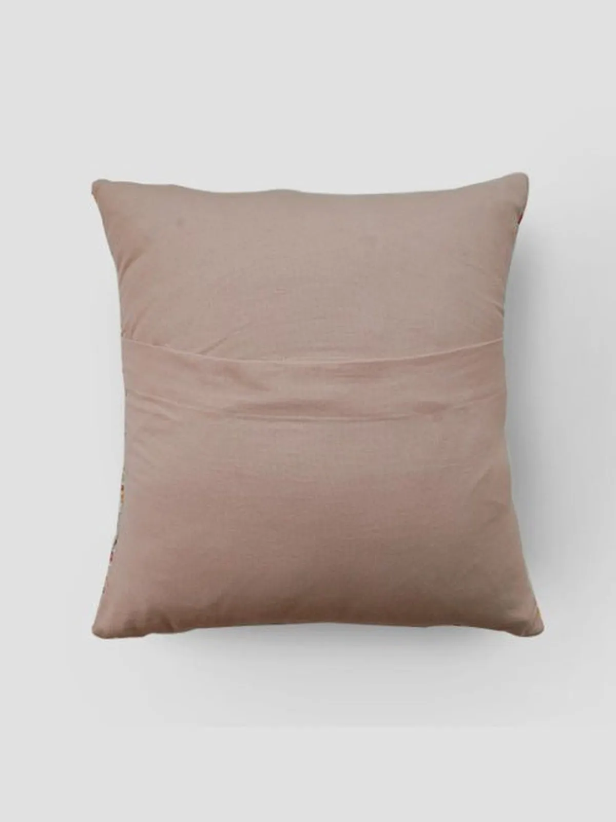 Aster Chainstitch Embroidered Cushion Cover
