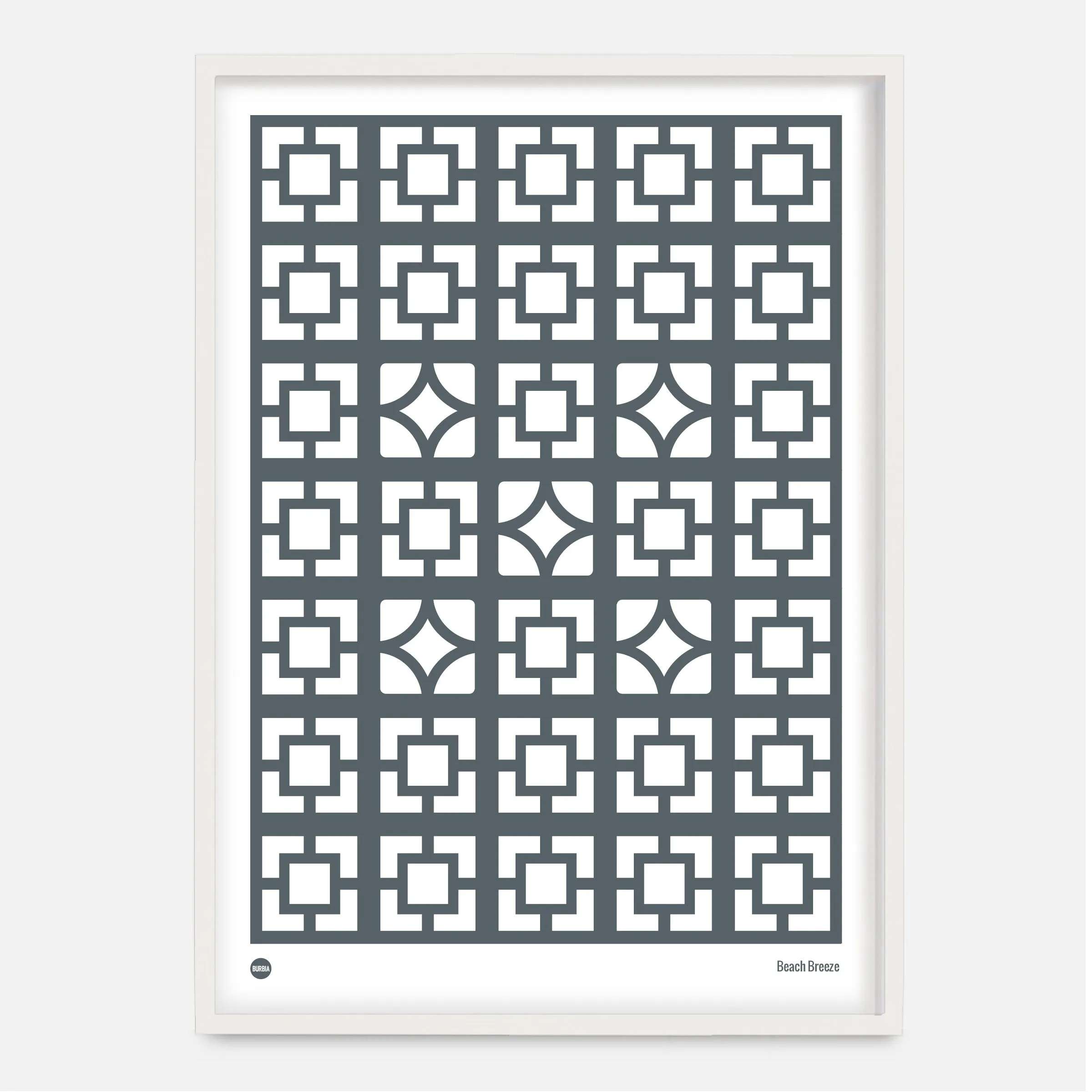 Beach Breeze Block Print