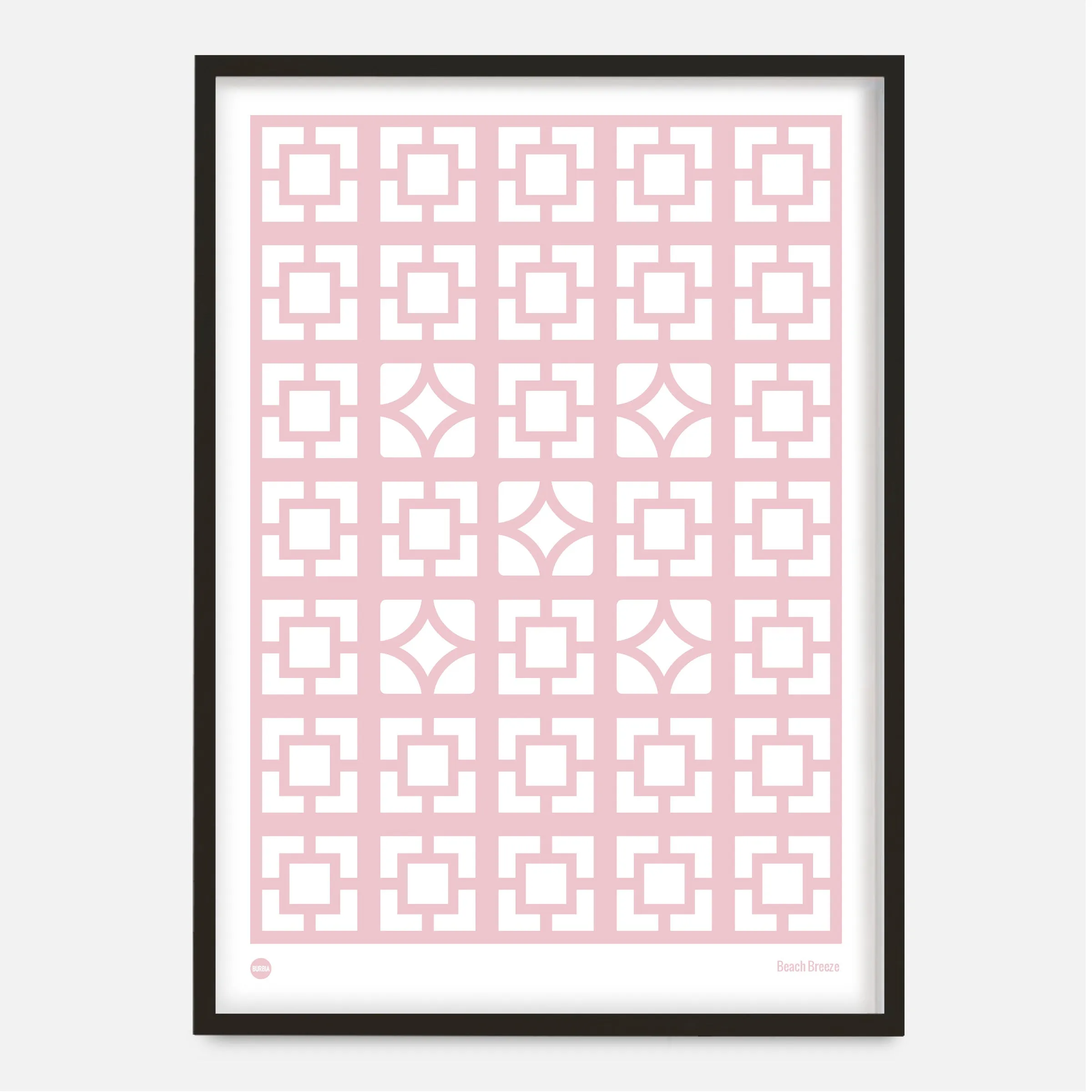 Beach Breeze Block Print