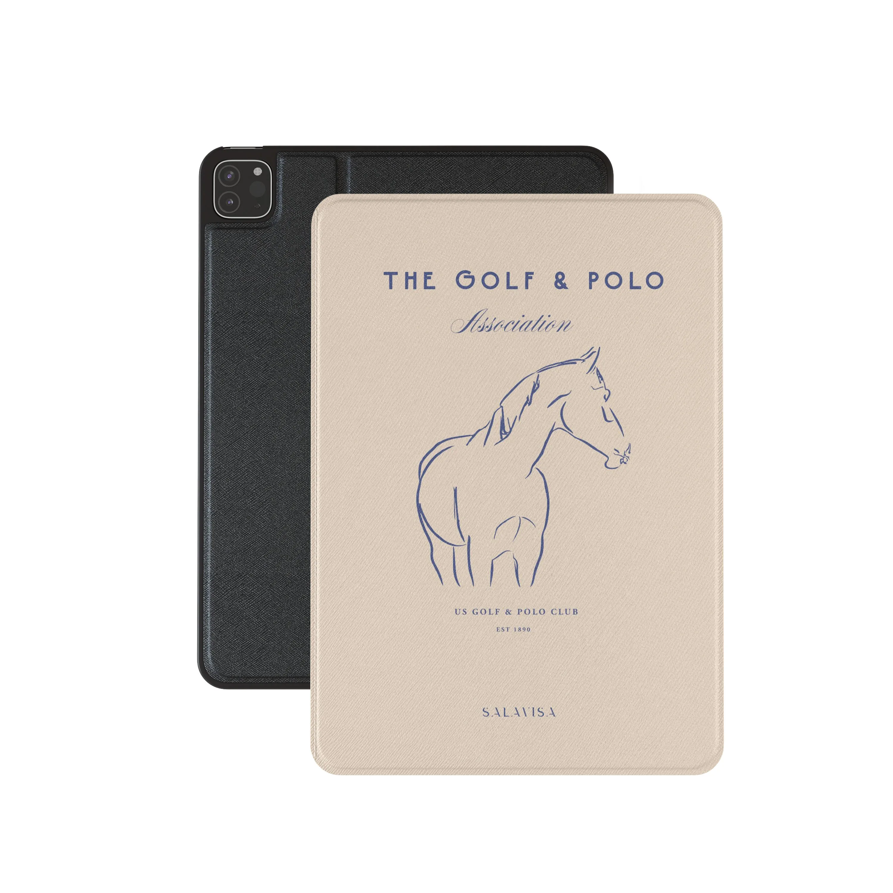Beige Golf & Polo iPad Case