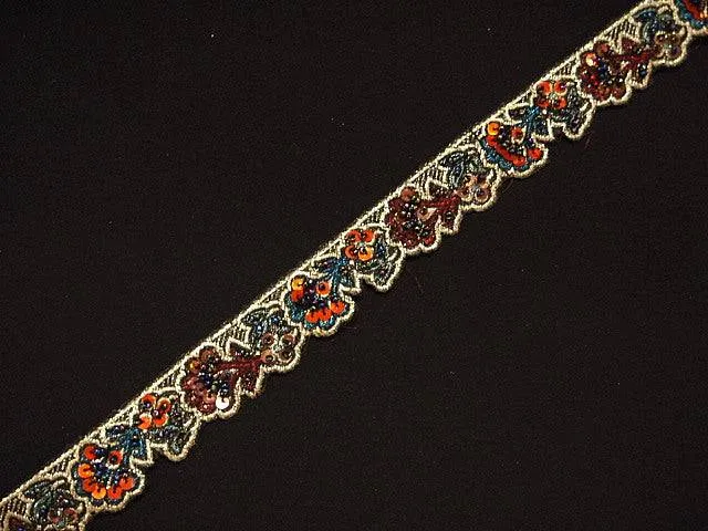 Brocade Metallic Trim