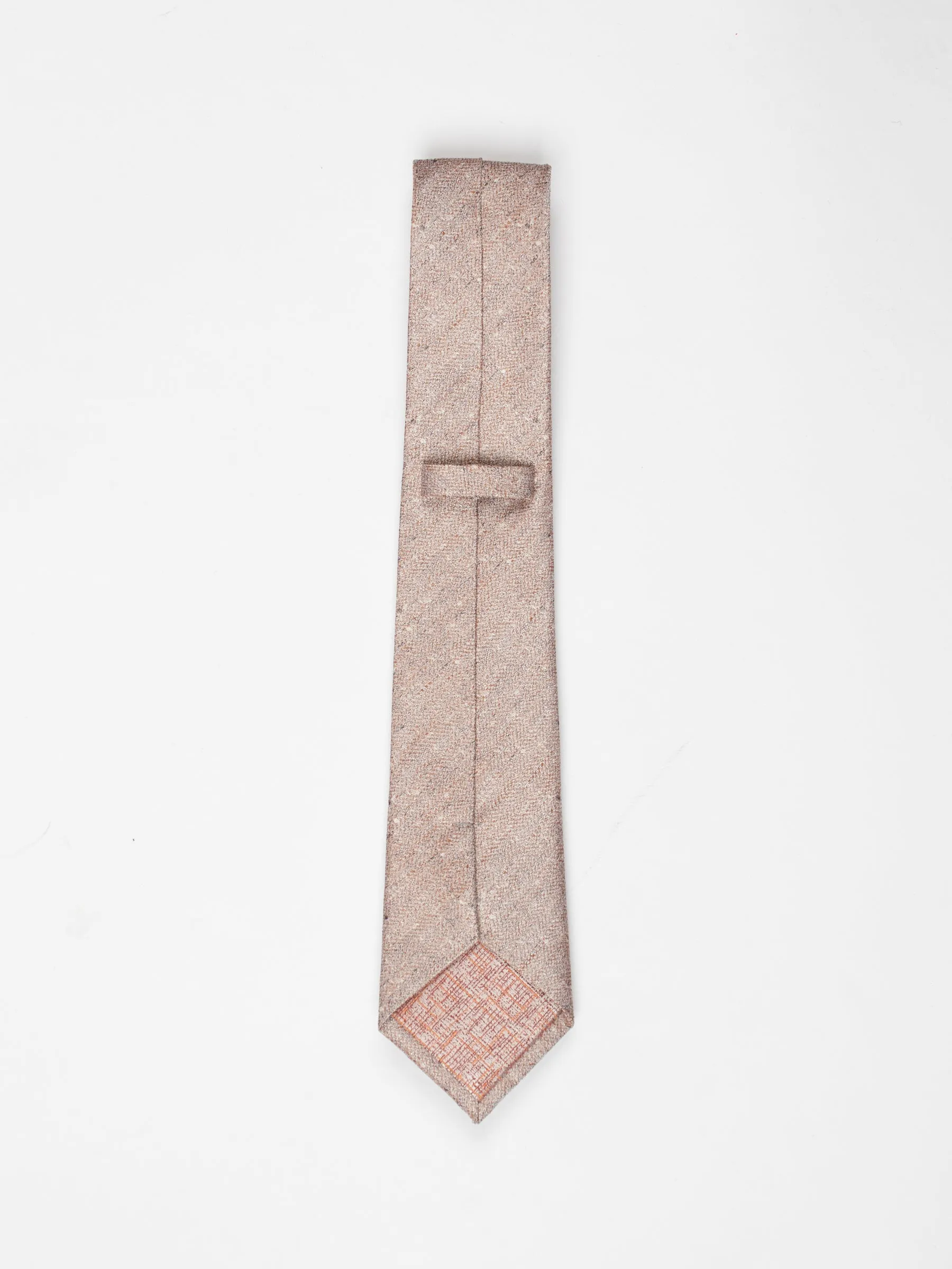Champagne Gold Herringbone Texture Tie