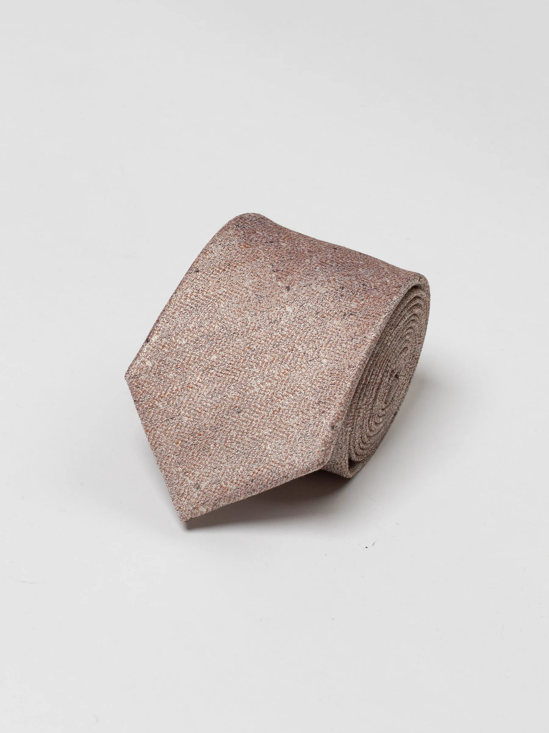 Champagne Gold Herringbone Texture Tie