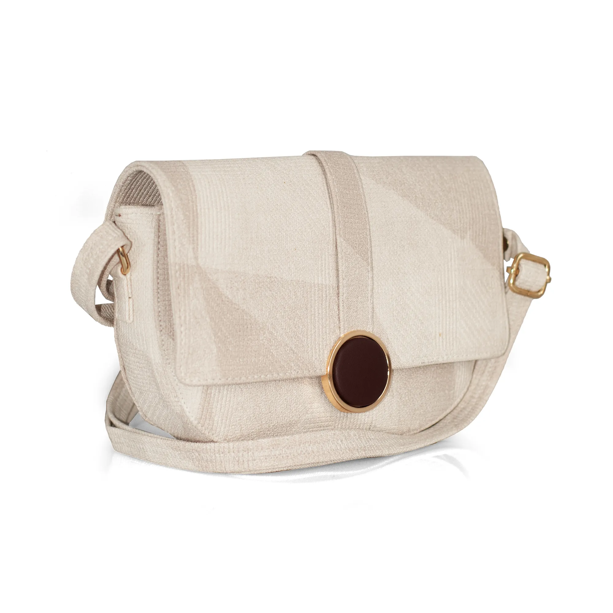 Elegant Vegan Leather Sling Bag for Women with Adjustable Strap and Premium Compartments