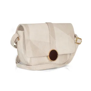 Elegant Vegan Leather Sling Bag for Women with Adjustable Strap and Premium Compartments