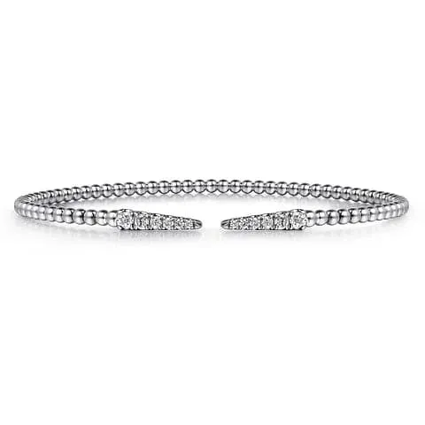 Gabriel & Co. Bujukan Diamond Spikes Split Bangle