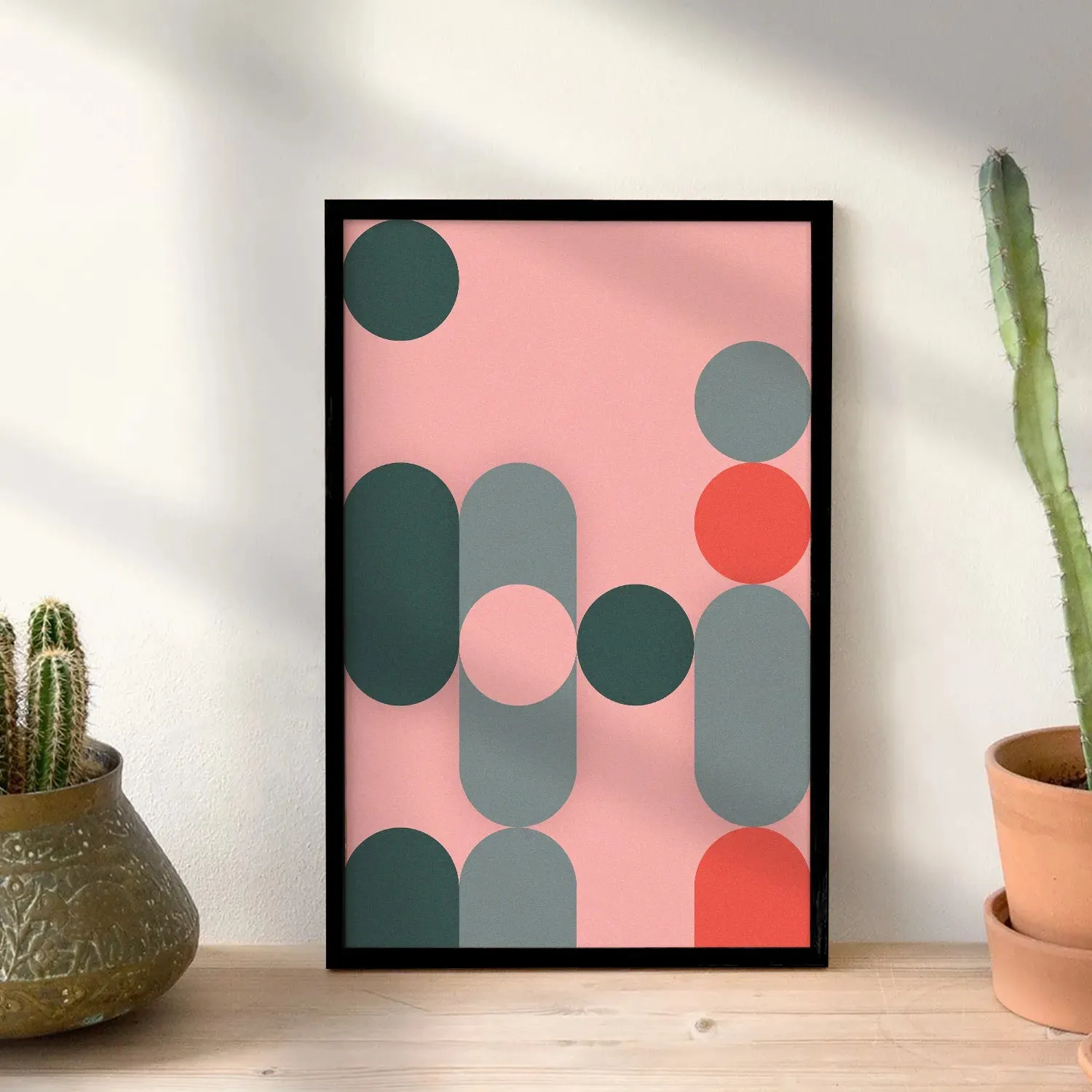 Geometric Pattern Wall Art - III