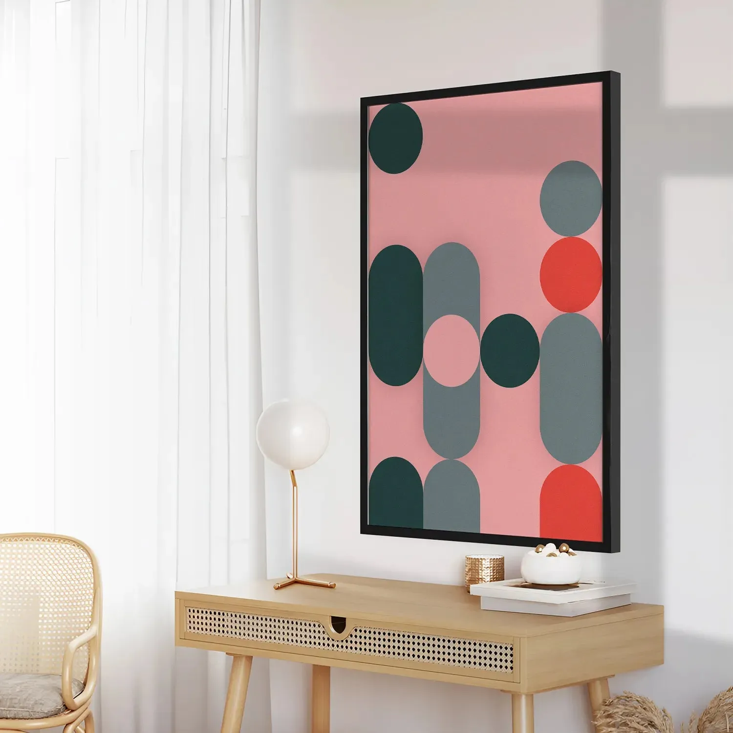 Geometric Pattern Wall Art - III
