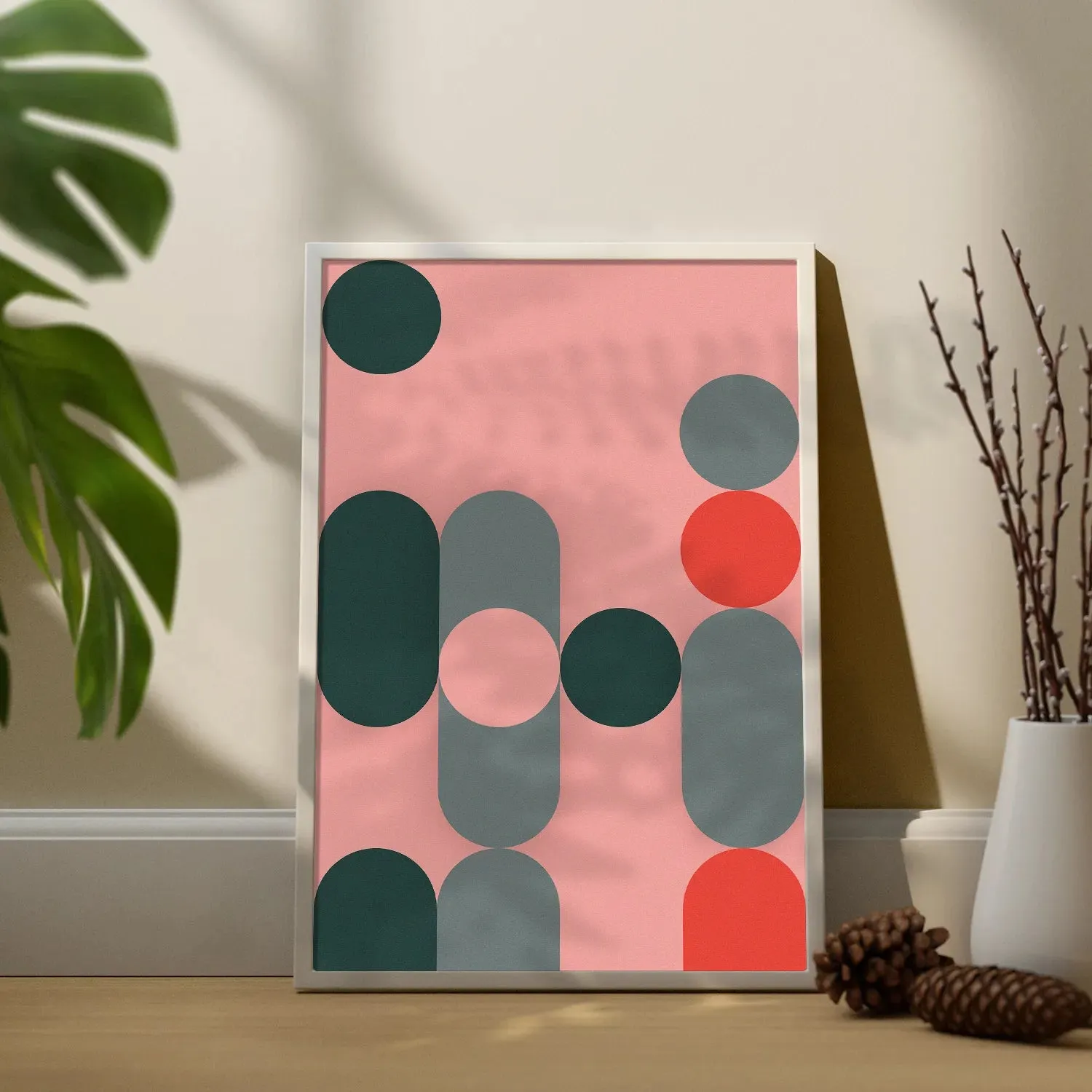 Geometric Pattern Wall Art - III