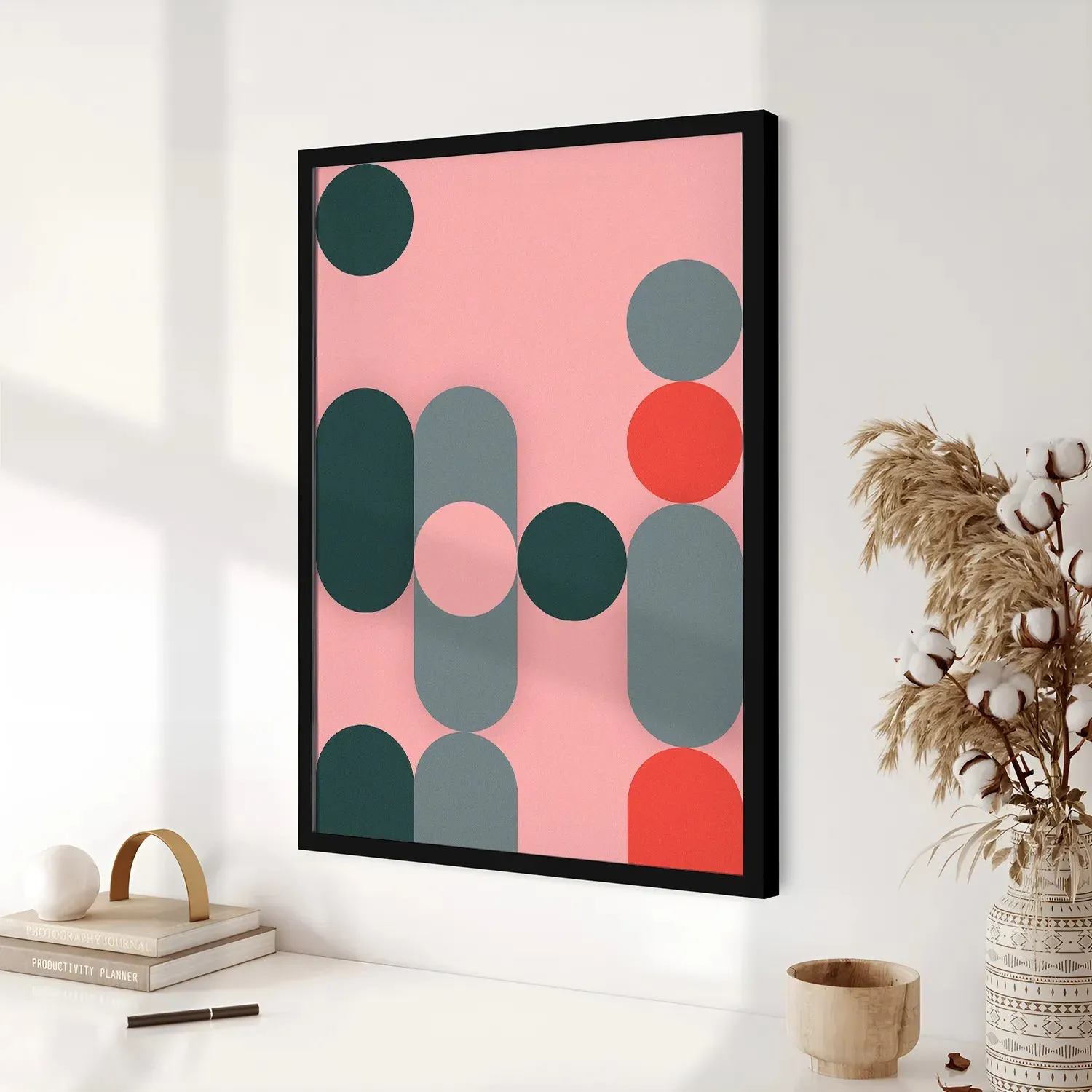 Geometric Pattern Wall Art - III