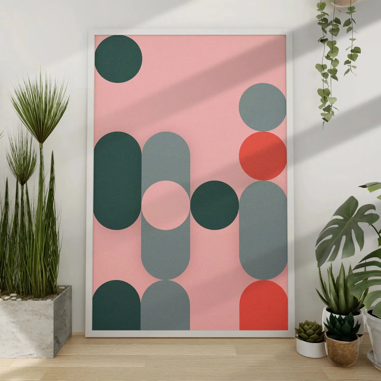 Geometric Pattern Wall Art - III