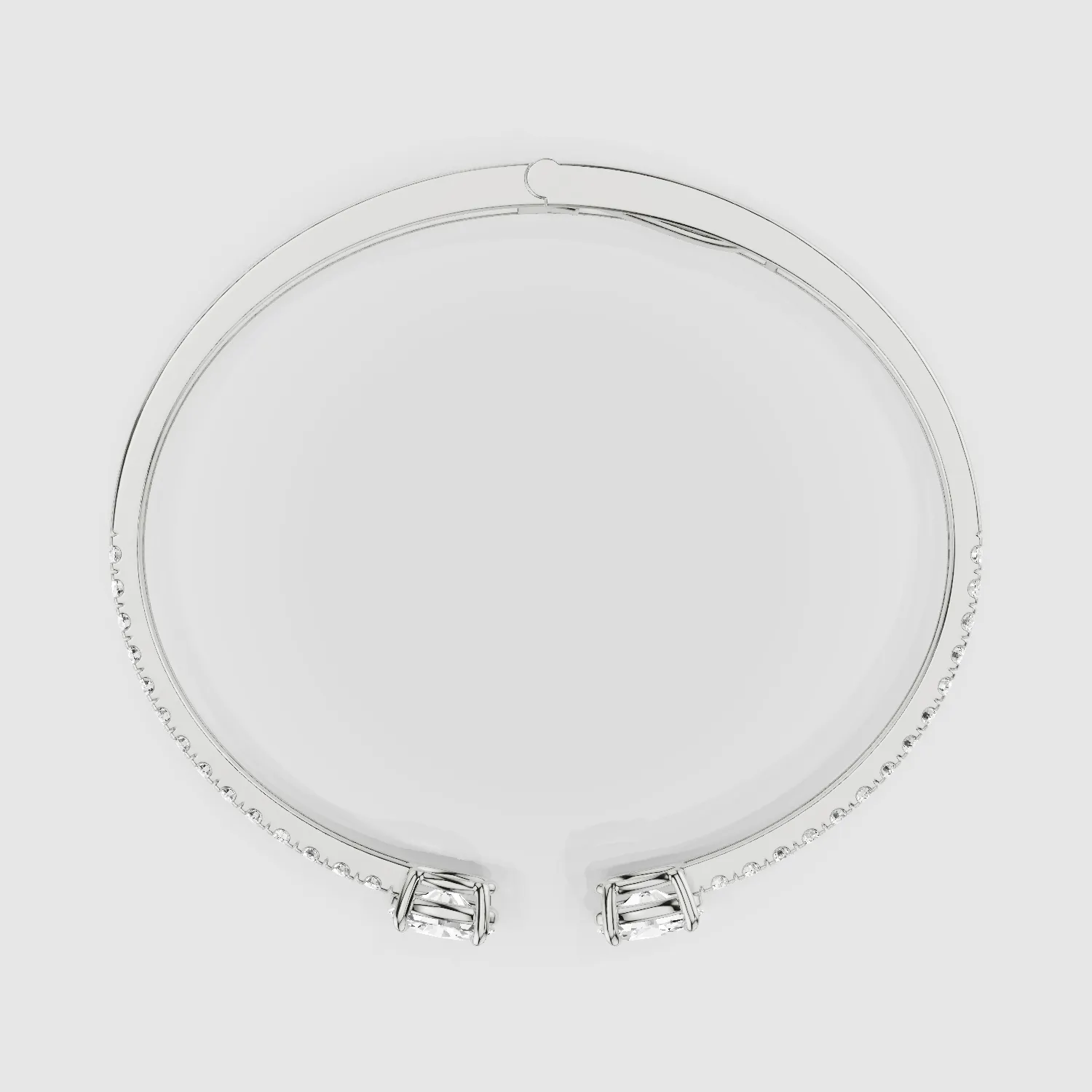 Gina Lab Grown Diamond Bangle-Oval