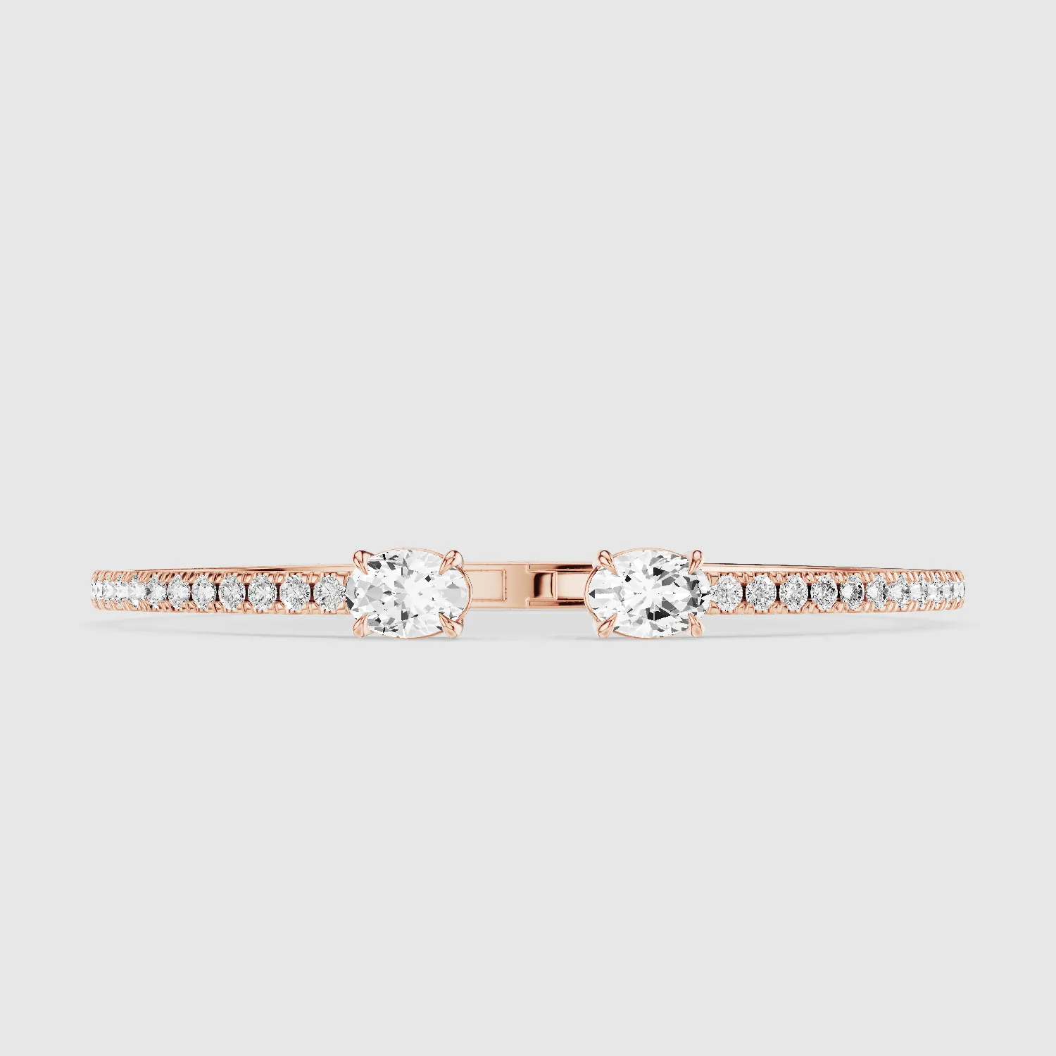 Gina Lab Grown Diamond Bangle-Oval