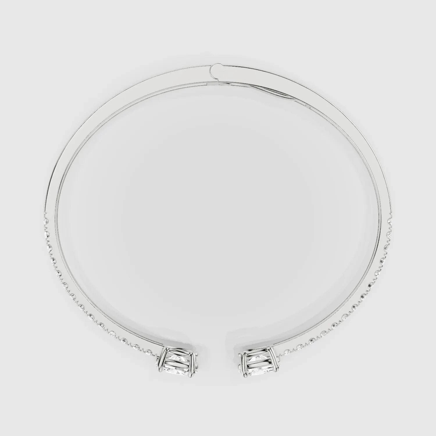 Gina Lab Grown Diamond Bangle-Oval