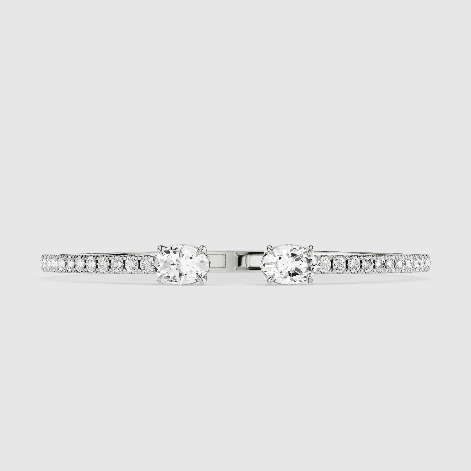 Gina Lab Grown Diamond Bangle-Oval