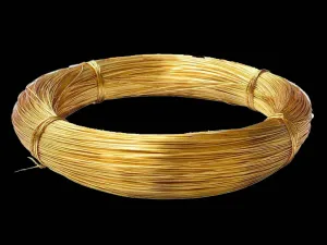 Golden Zari Copper Stiff Metallic Wire