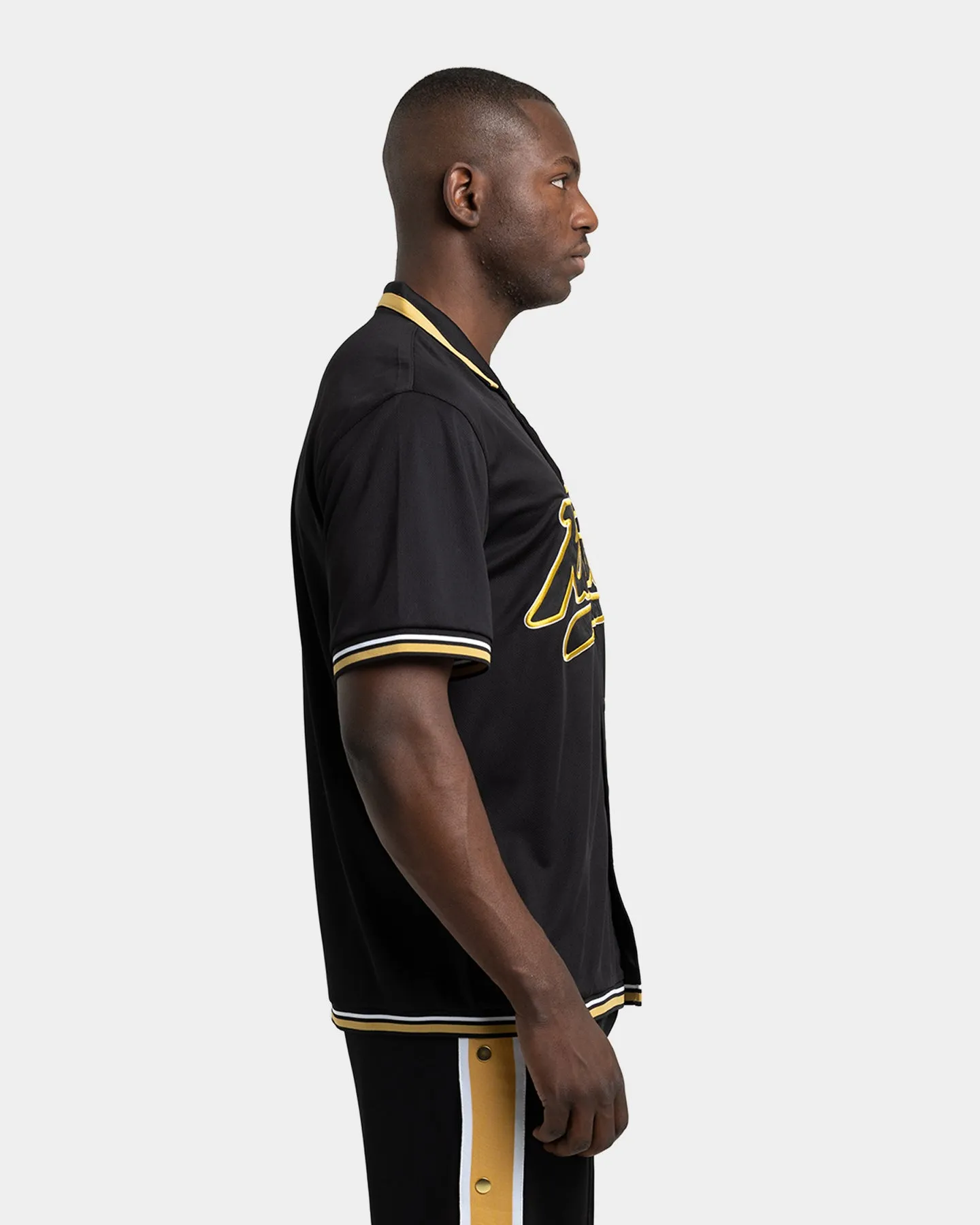 Karl Kani Varsity Baseball Shirt Black