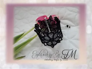 Lace bracelet flowers 1/ two sizes