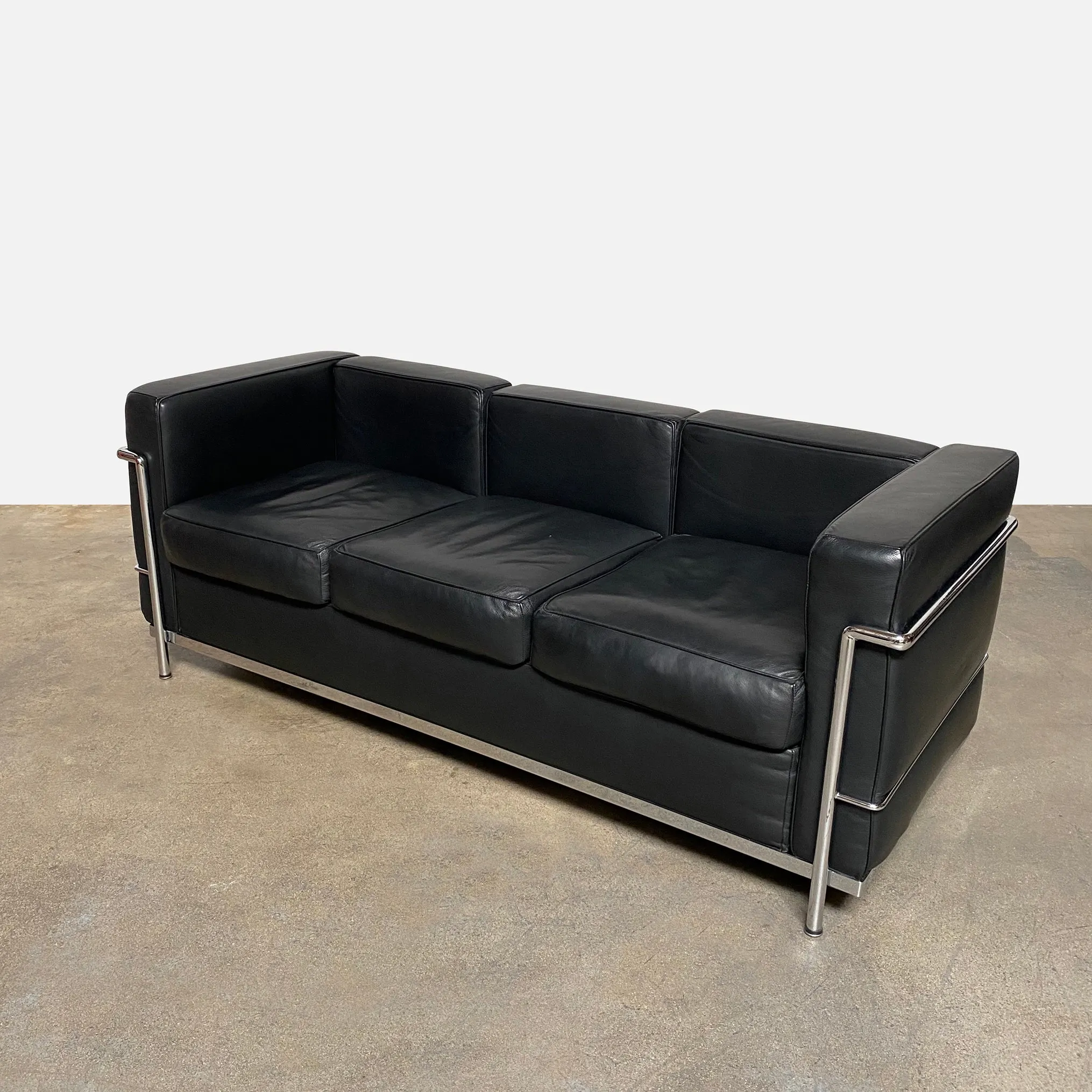 LC2 Petit Modele Three-Seat Sofa