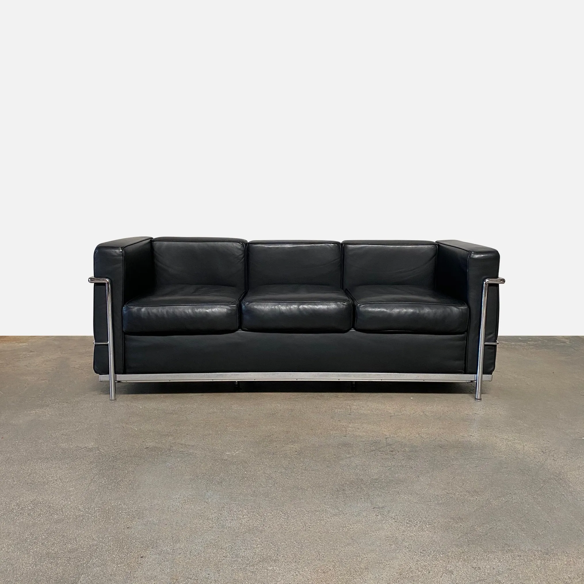 LC2 Petit Modele Three-Seat Sofa