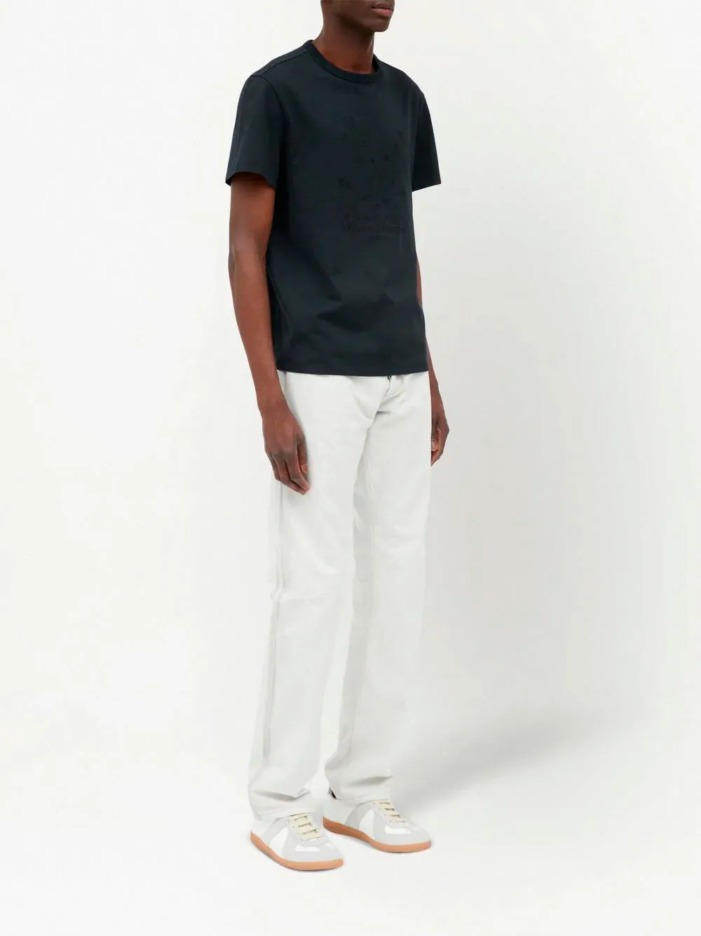 Logo-embroidered t-shirt