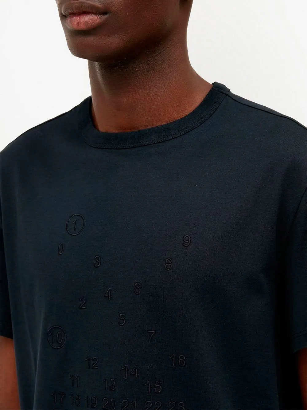 Logo-embroidered t-shirt