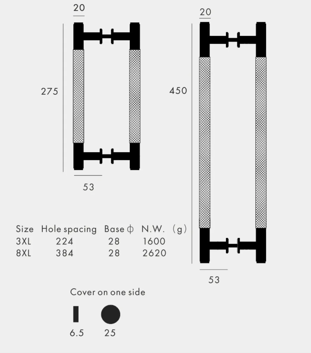 LUX Pull Door Handle