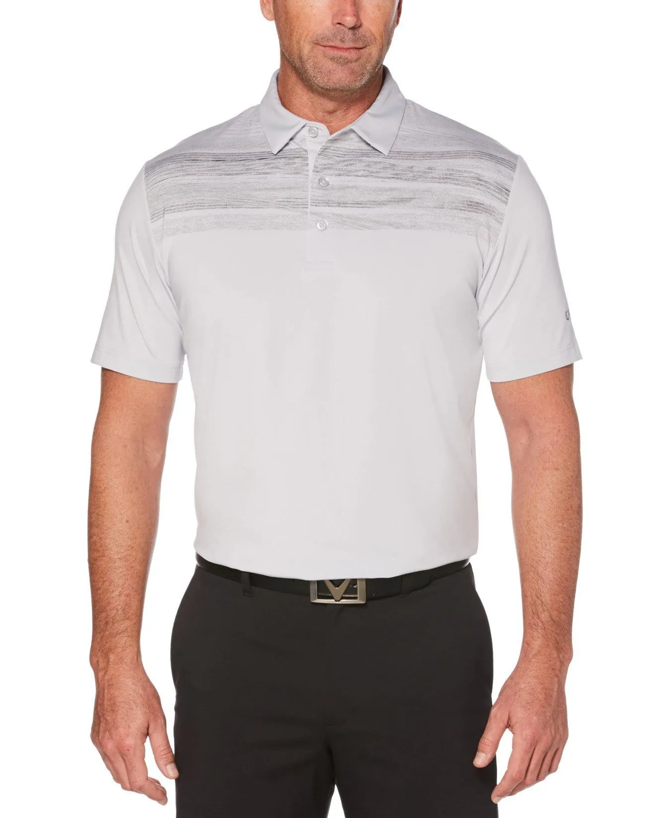 Mens Mens Chest Print Polo