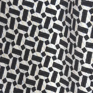 Metallic Geometric Brocade