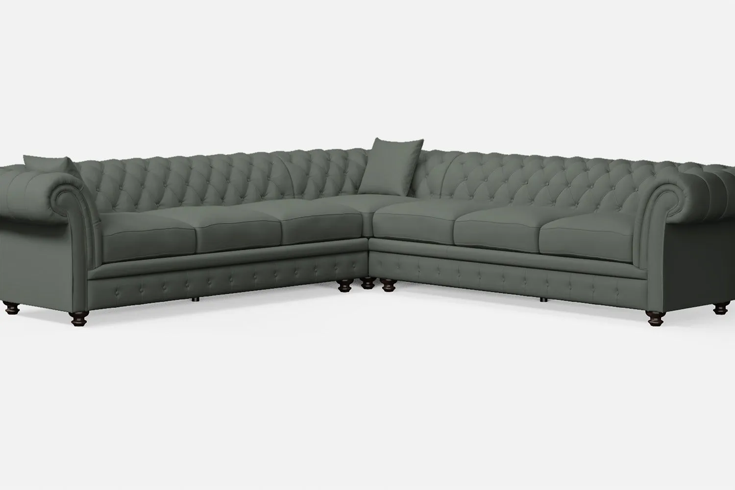 Pesaro 6 Seater Corner Sofa Lush Leather