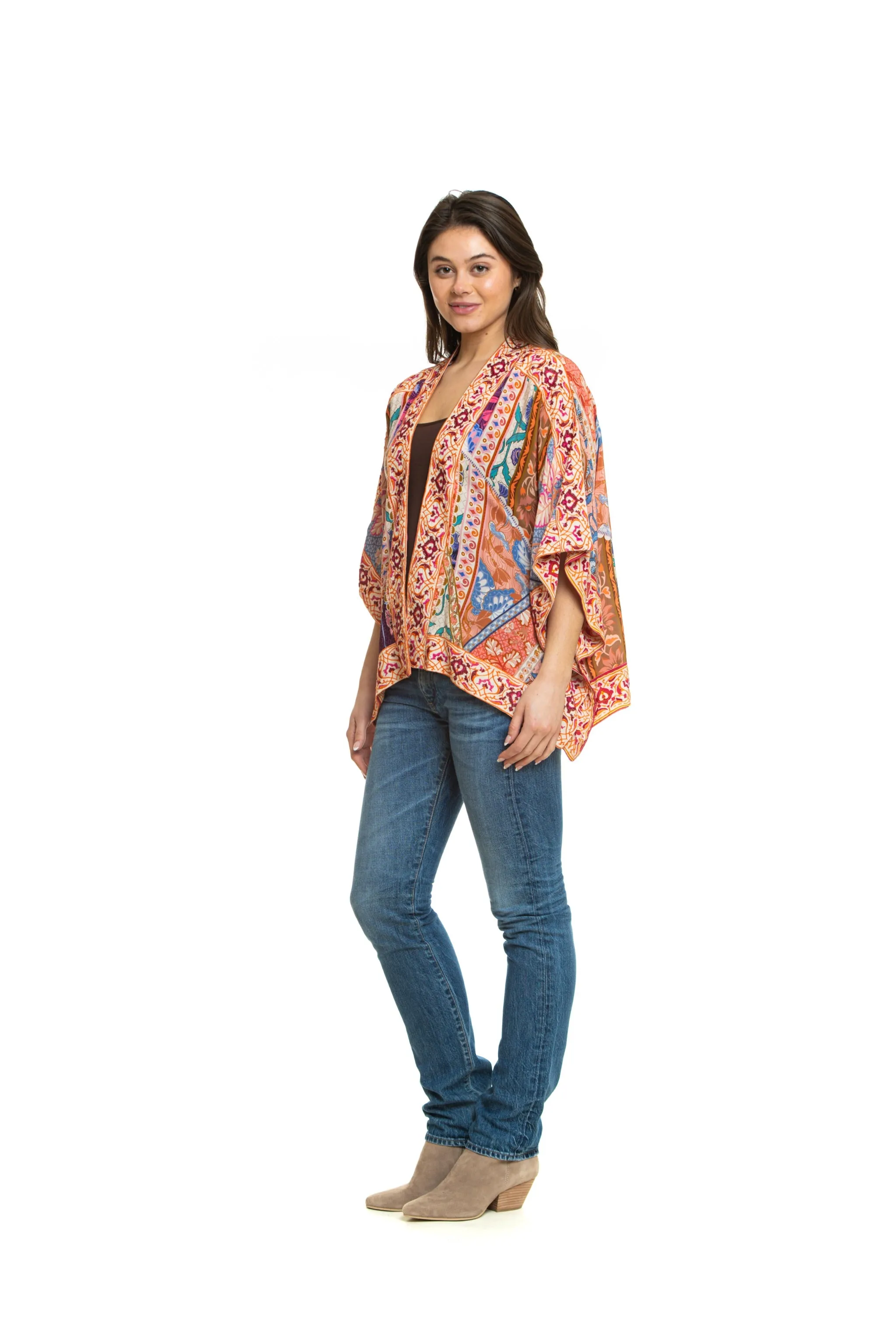 Raelyn Peach Kimono
