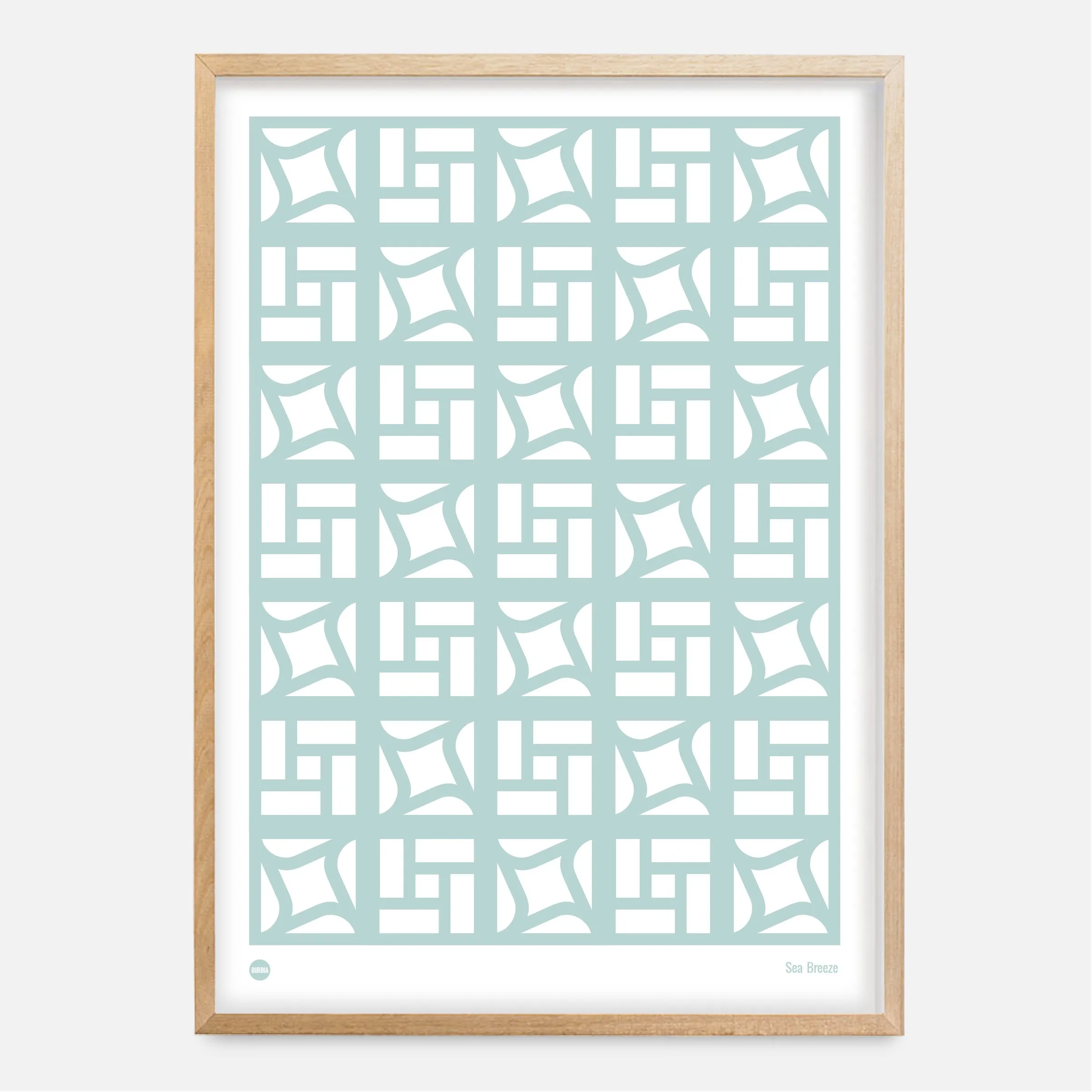 Sea Breeze Block Print
