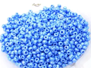 Sky Blue Crystal Bugle Beads  High Quality for Jewelry Making