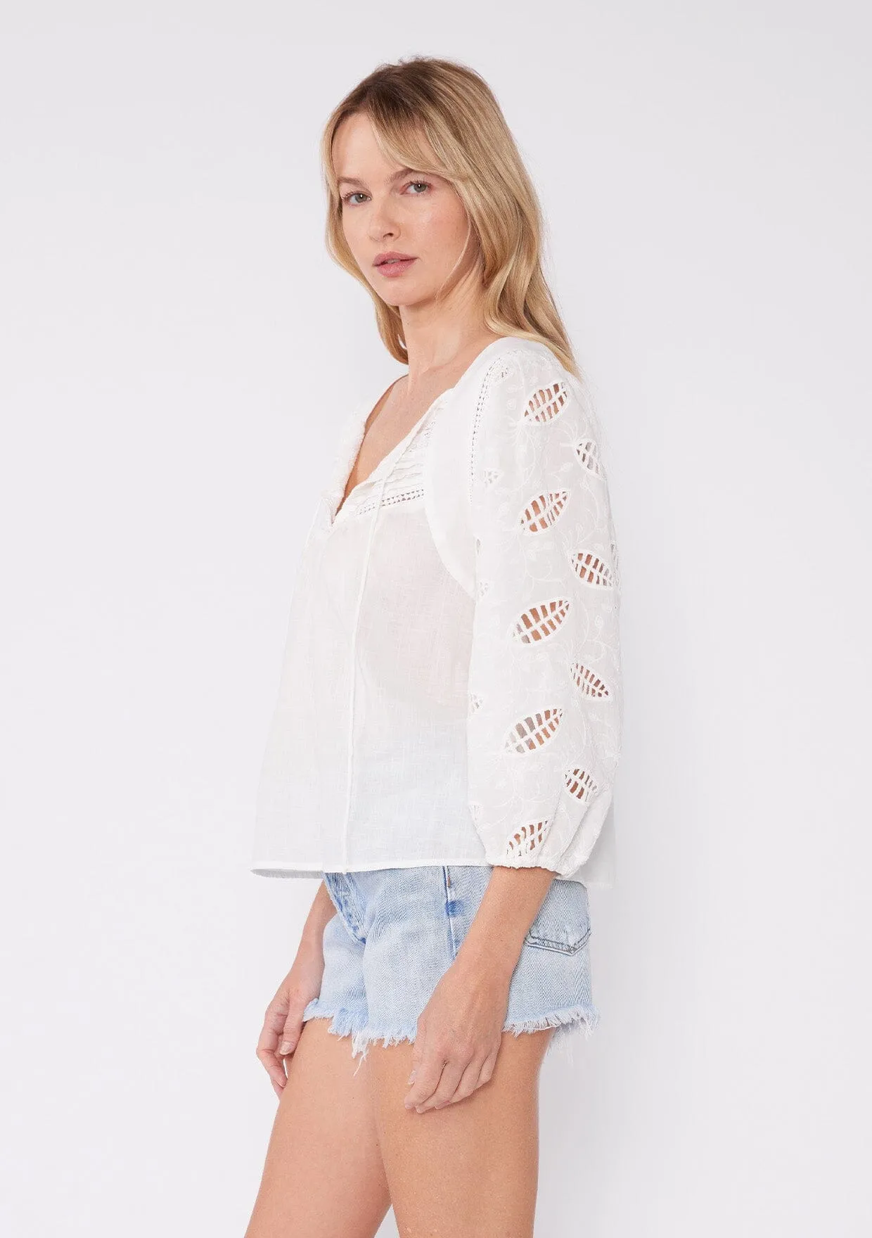 Tavi Embroidered Blouse
