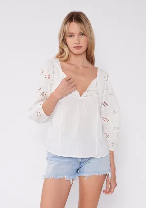 Tavi Embroidered Blouse