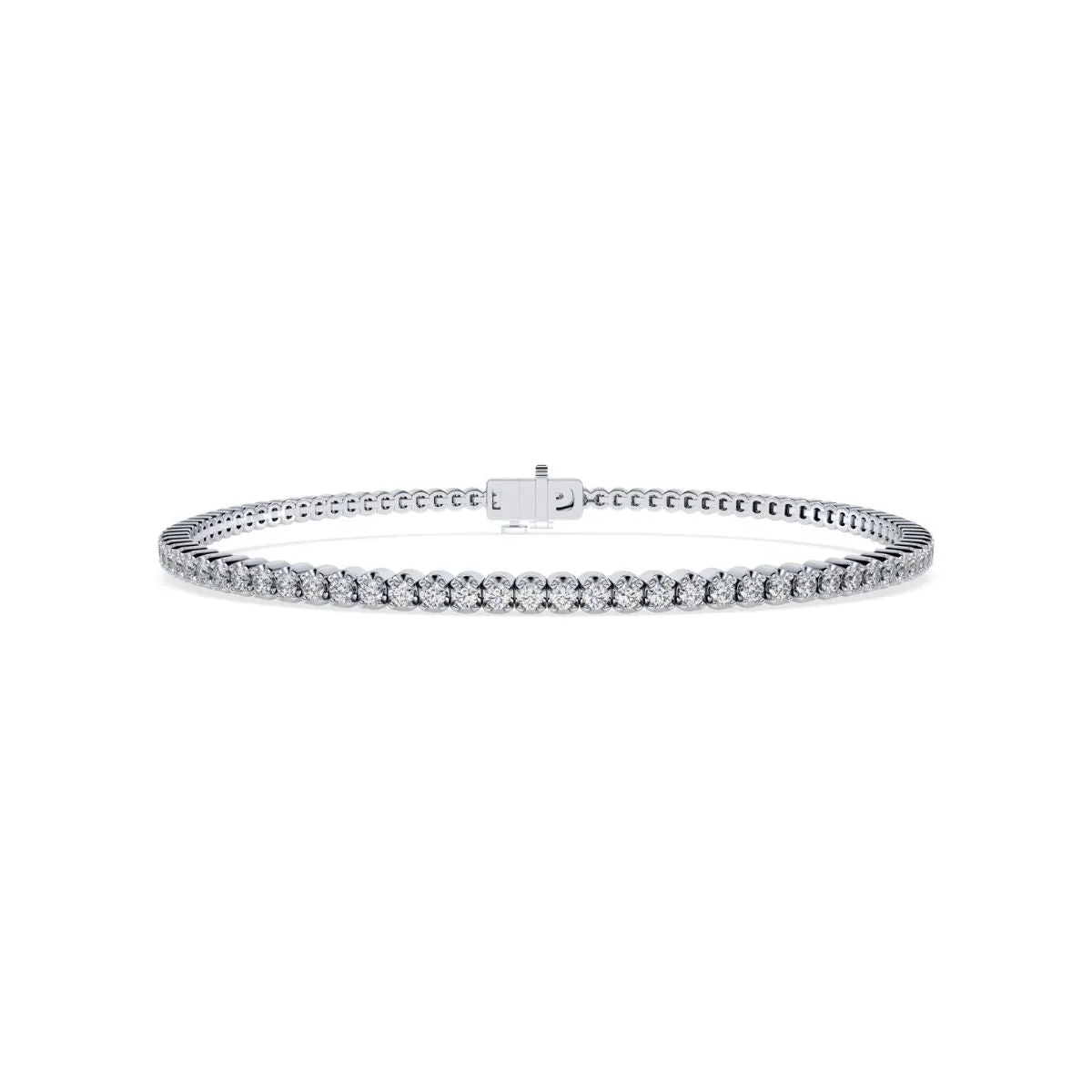 The Auryn Bracelet | 2.0ct Lab Grown Diamond 14k Gold Tennis