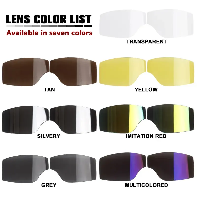 Windproof Bicycles Helmet Glasses Leather Safety Protective Anti-glare Motocross Cross-country Steampunk Glasses Easy To Carry