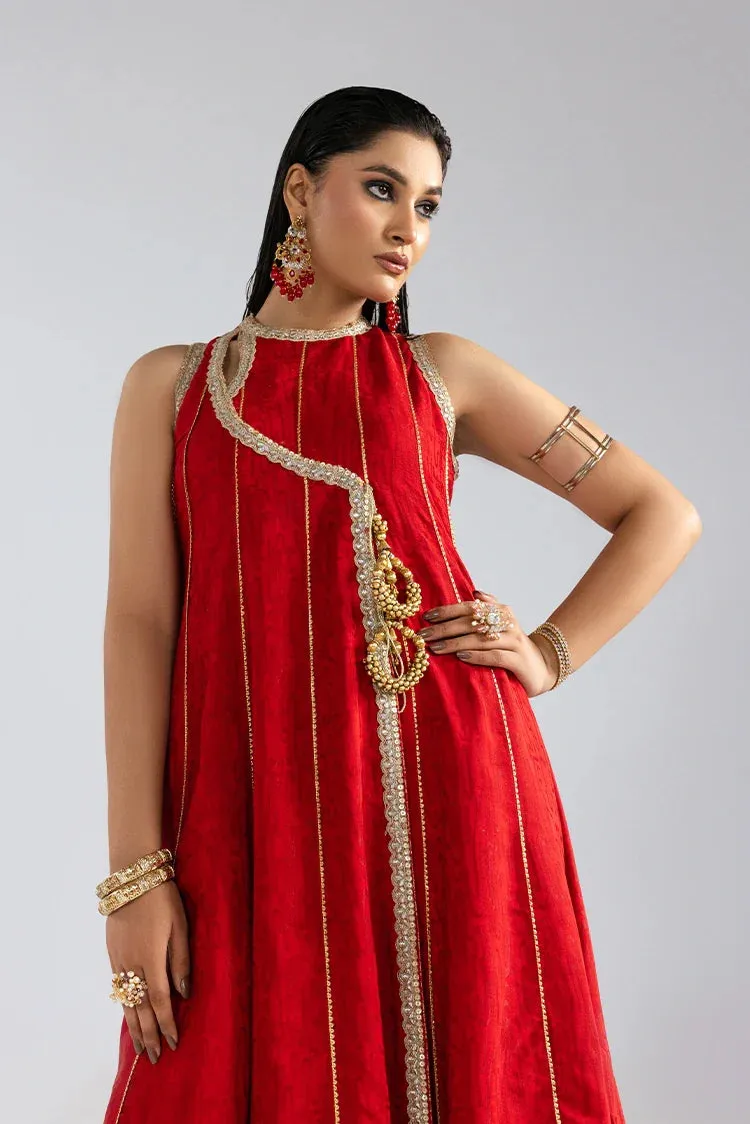 Zivah - Elysian Luxury Pret - Poppy Red-0064